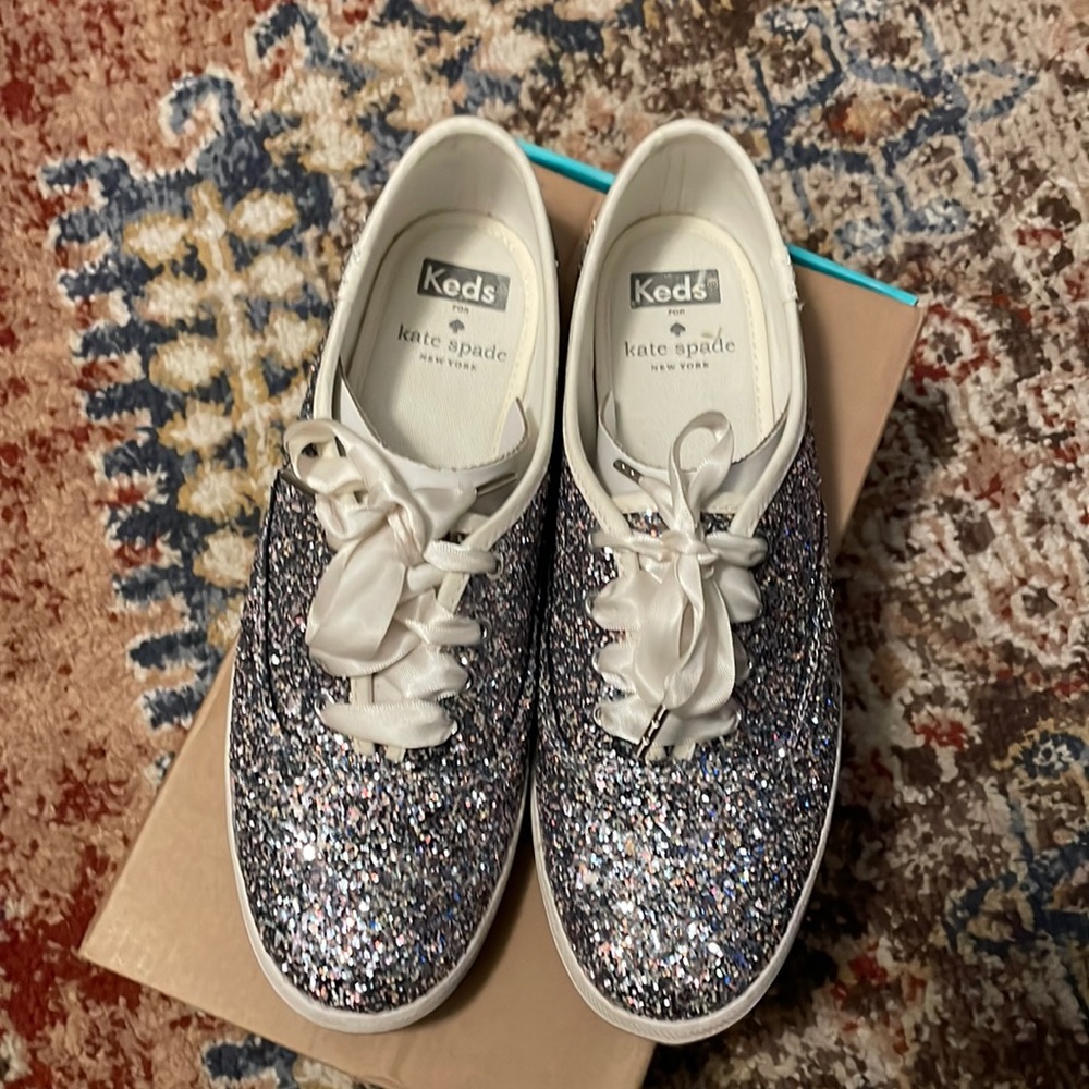 Kate Spade Multi Glitter Keds